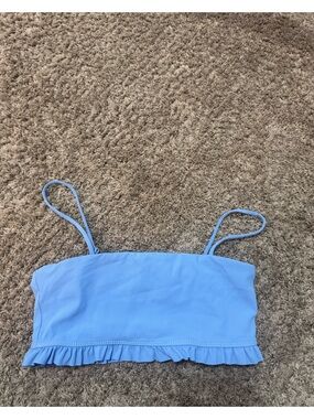 AILA BLUE SWIM TOP